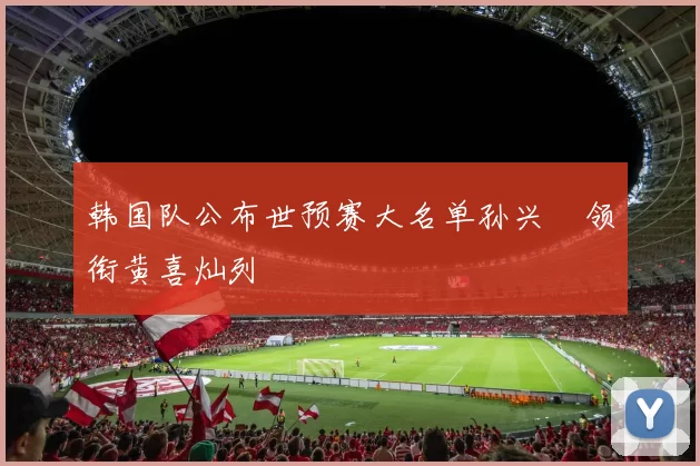韩国队公布世预赛大名单孙兴慜领衔黄喜灿列