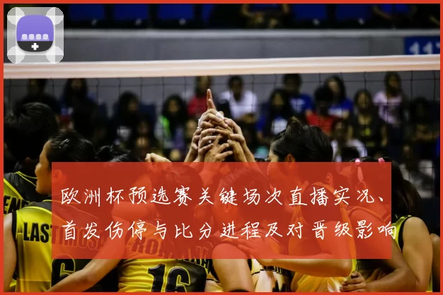 欧洲杯预选赛关键场次直播实况、首发伤停与比分进程及对晋级影响